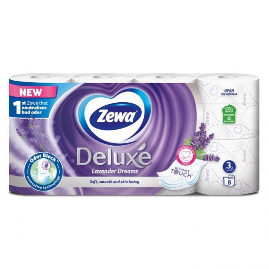 Զուգարանի թուղթ Zewa Deluxe Lavender Dreams
