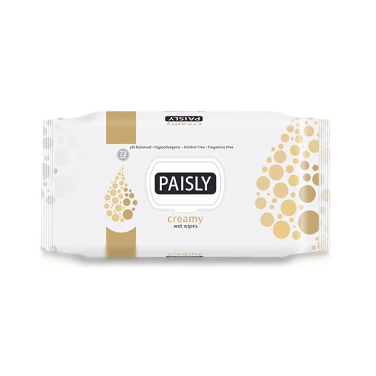 Խոնավ անձեռոցիկ Paisly Creamy 