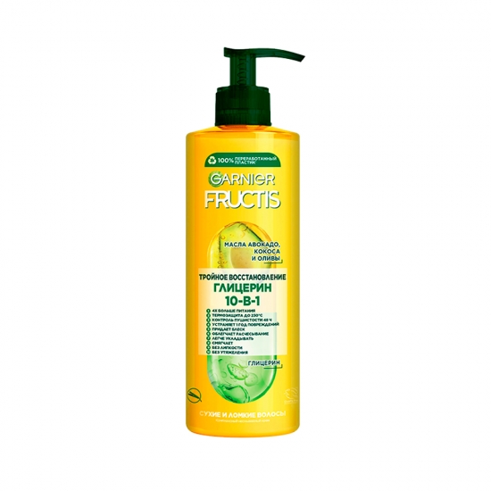 Կրեմ մազի Garnier Fructis 10in 1  Тройное  восстановление