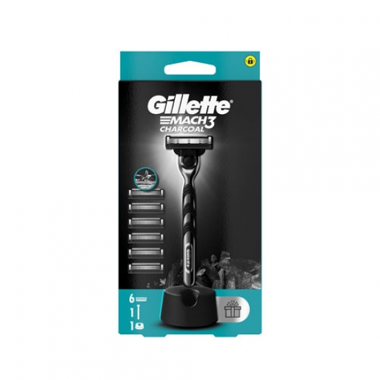 Ածելի Gillete Mach3 Charcoal Razor 