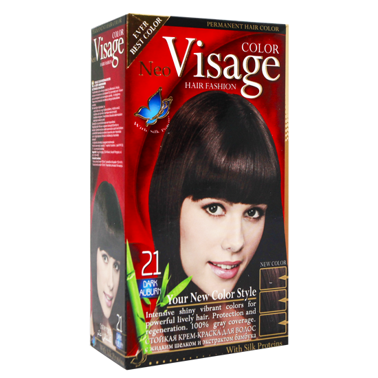 Մազի ներկ Visage 21