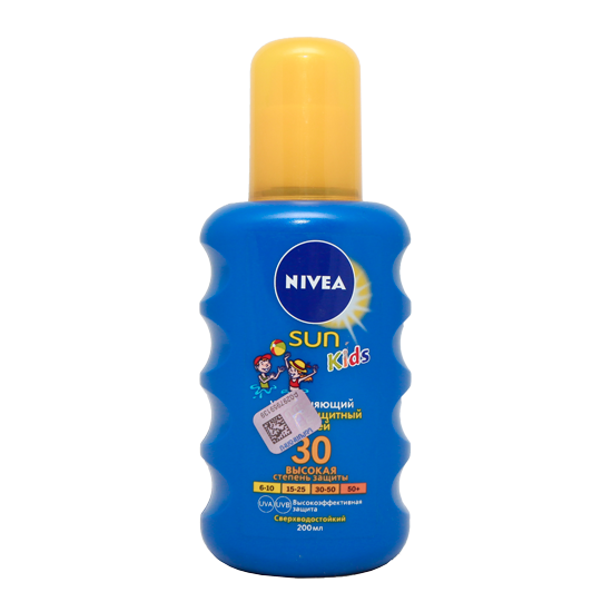 Մանկական արևապաշտպան սփրեյ Nivea Sun 30 SPF 85403 200 մլ