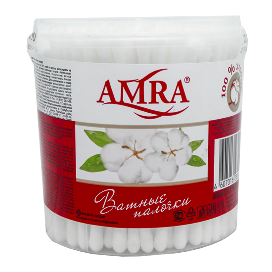 Բամբակյա փայտիկներ Amra 