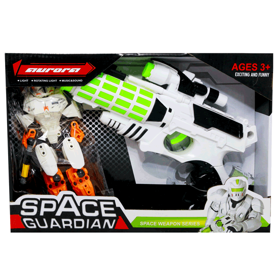 Խաղալիք ռոբոտ ատրճանակով 