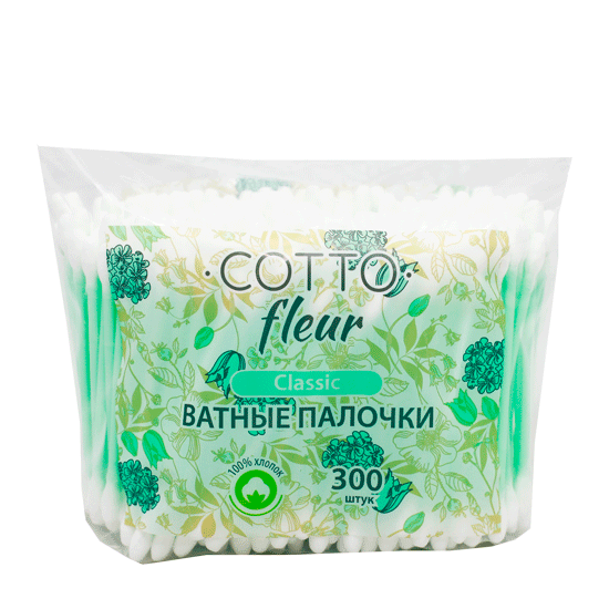 Բամբակյա փայտիկներ Cotto Fleur 