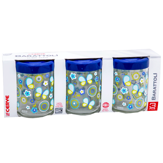 Համեմունքի տարաների հավաքածու Cerve Barattoli M83840 