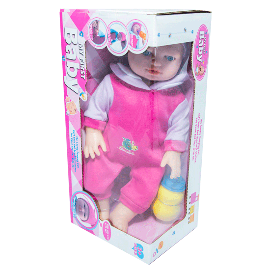 Տիկնիկ սոսկայով My First Baby 61-8 915-2