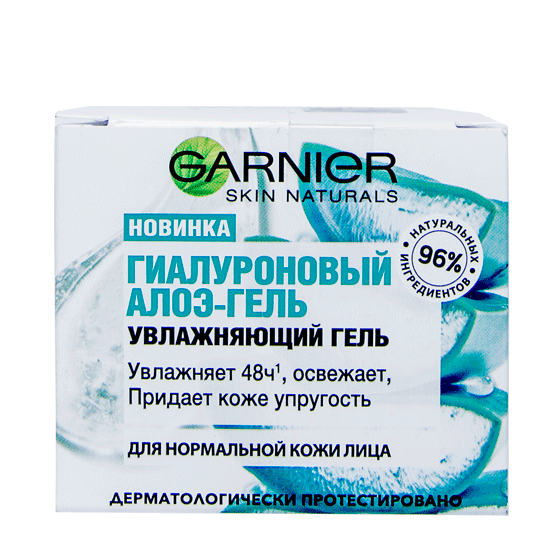 Հիալուրոնի ալոե Գել դեմքի Garnier 