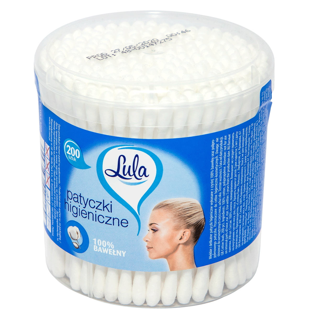 Բամբակյա փայտիկներ Lula 