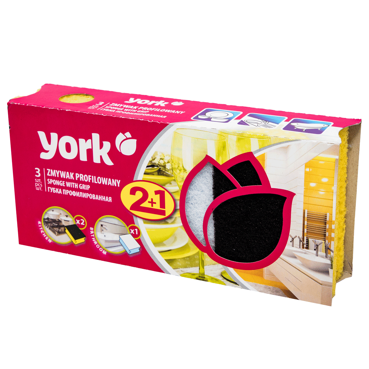 Սպունգ սպասքի York  031030 