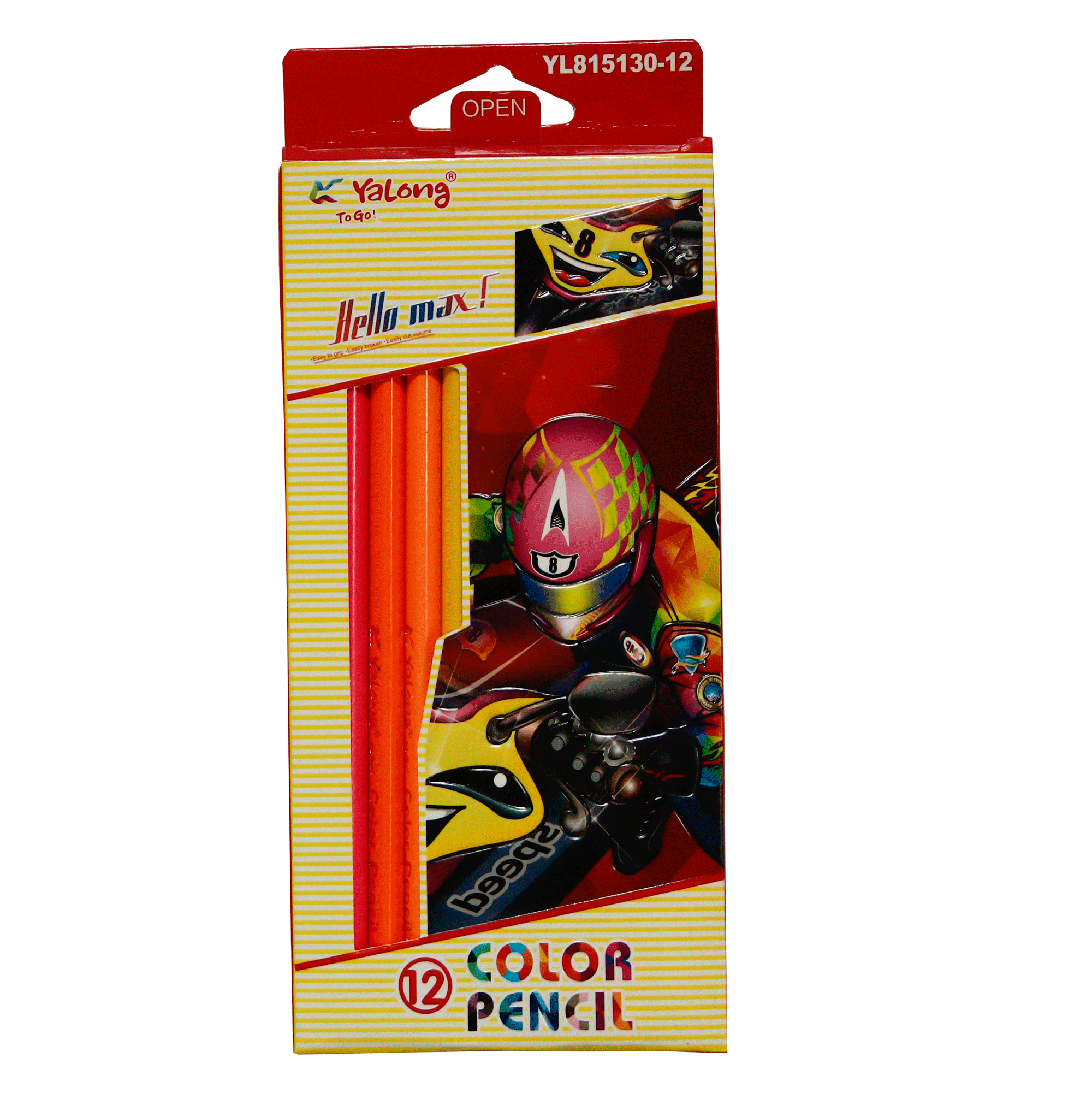 Մատիտ գունավոր Yalong YL815130-12