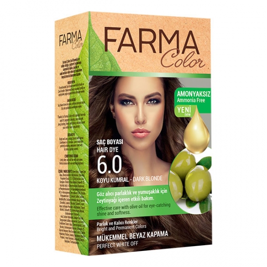 Մազերի ներկ Farmacolor 6N/6.0