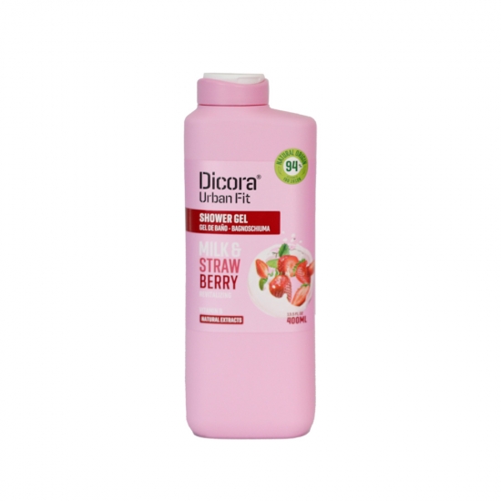 Գել լոգանքի Dicora Urban Fit Milk & Strawberry

