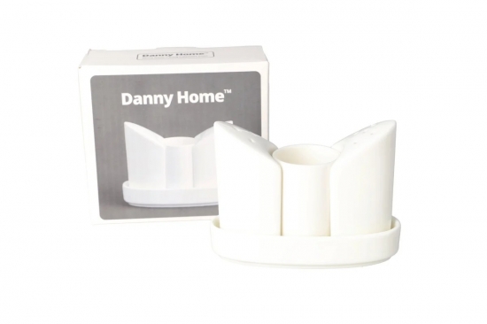 Աման աղի/չոփի/պղպեղի կերամ տակդիրով Danny Home BW20-23/4C 