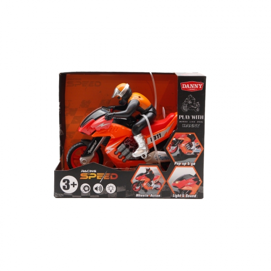 Խաղալիք Motorbike ձայնով ու լույսով 811 Danny Home  F9B-1035 