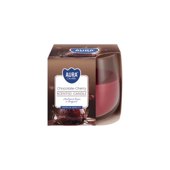Մոմ AURA Chocolate Cherry 