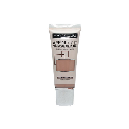 Կրեմ տոնային  Affinitone բոլոր տեսակի մաշկի համար  30մլ 42 Темно Бежевый