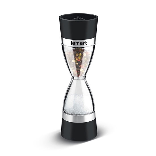 Աղի և պղպեղի աղաց 2-ը 1-ում Lamart Sand Glass LT7045