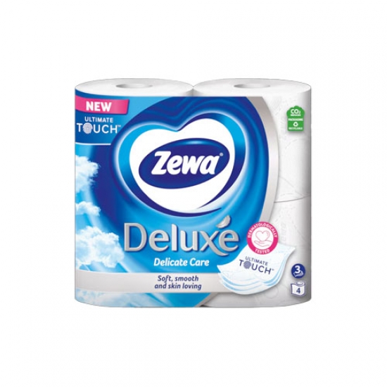 Զուգարանի թուղթ Zewa Deluxe 3շ 4հ սպիտակ