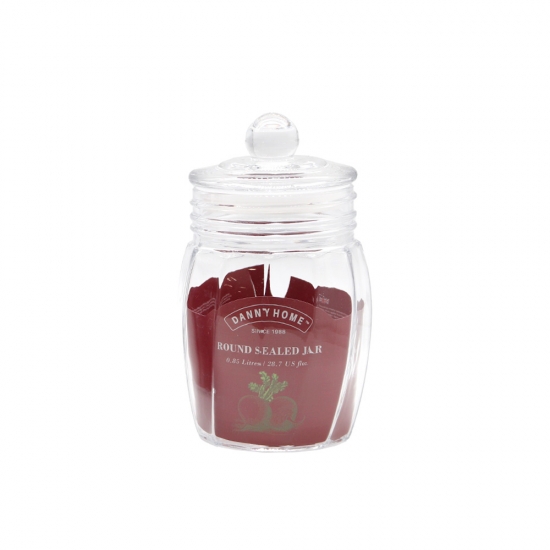 Կափարիչով ապակե տարա Danny Home 1988-194 