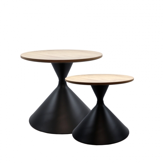 Սեղան մետաղական հիմքով 2-1 