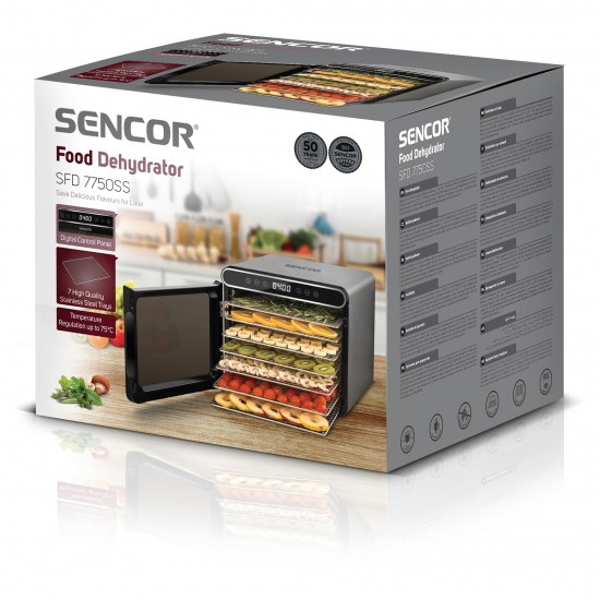 Չիր պատրաստող սարք Sencor SFD 7750SS  