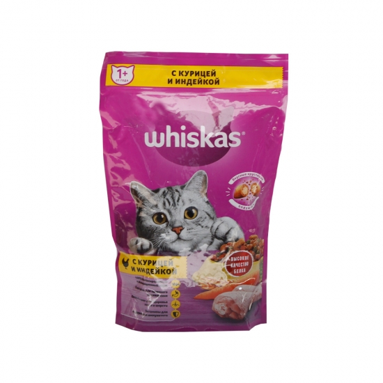Կատվի կեր հավով և հնդկահավով Whiskas