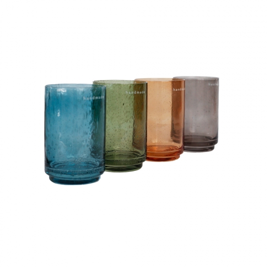 Բաժակ ապակյա գունավոր Danny Home KY-065
