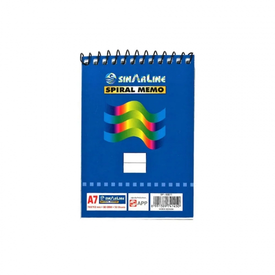 Նոթատետր զսպանակով Sinarline A-7 SP03511