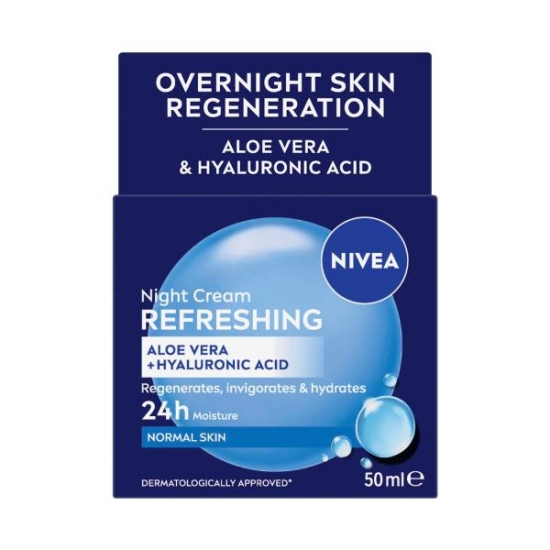 Կրեմ դեմքի NIVEA գիշերային Refreshing