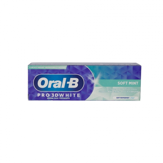 Ատամի մածուկ Oral-B Pro 3D White 2704 Soft Mint
