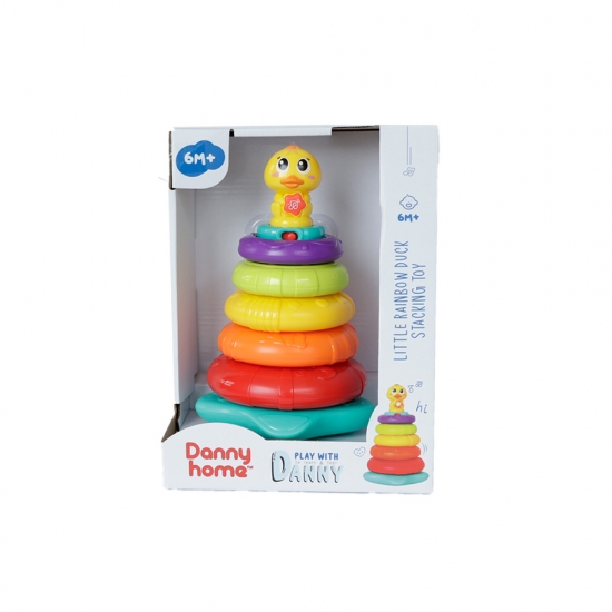 Խաղալիք բադիկ օղակներով մարտկոցով Danny Home F9K-7032 
