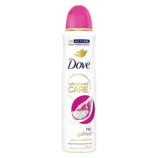 Հակաքրտինքային սփրեյ Dove dragon fruit cocount