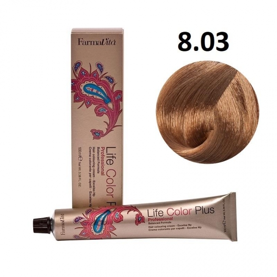 Մազերի ներկ Farmacolor 8NW/8.03