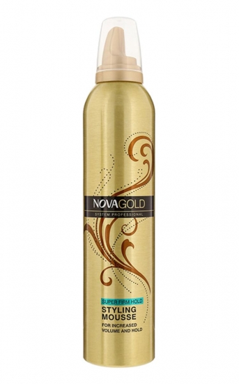 Մազերի մուս NOVA Gold 300 մլ