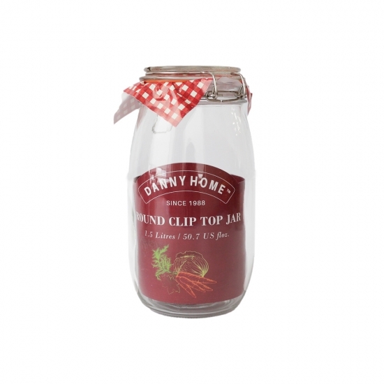 Ապակե բանկա կափարիչով Danny Home 1966-28
